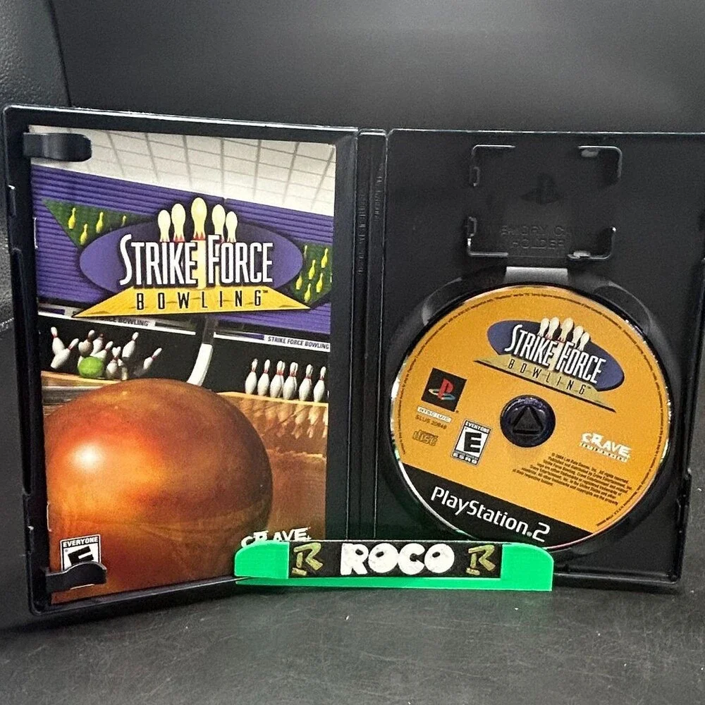 Strike Force Bowling PS2 (Sony PlayStation 2, 2004) Complete W/ Manual